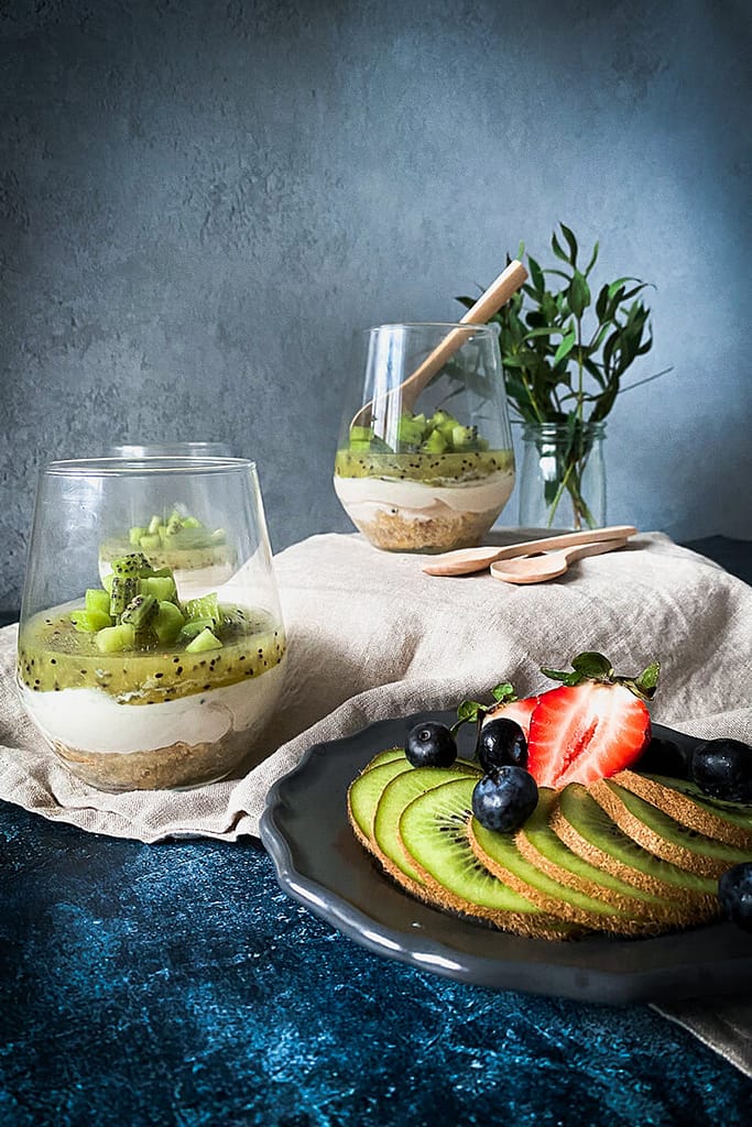 Read more about the article No-bake Cheesecake with Kiwi