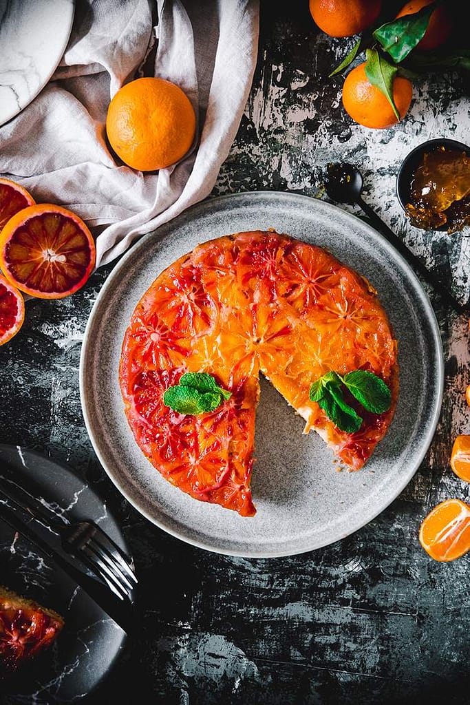 Read more about the article Blood Orange Upside Down Cake