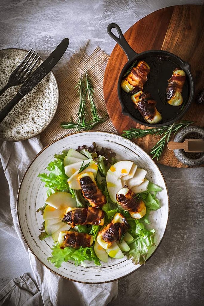 Read more about the article Halloumi with Pancetta and Dates