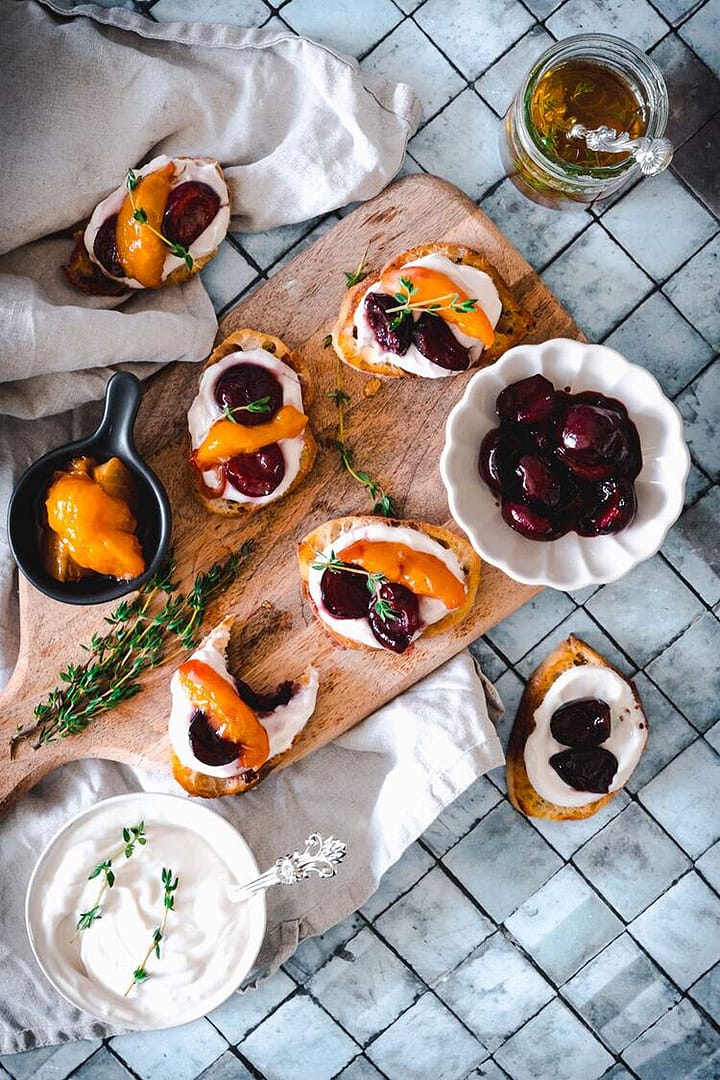 Read more about the article Plakta rikota su keptomis vyšniomis