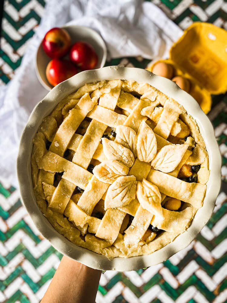Read more about the article Apple Pie with Blueberries