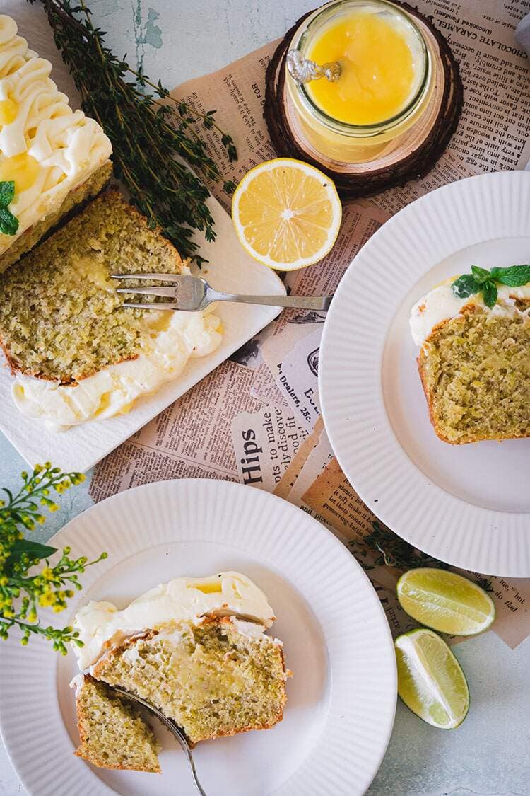 Lemon and Pistachio Cake with Lemon Curd Hide My Veggies